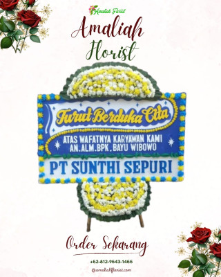 Papan Bunga Duka di Kelulome