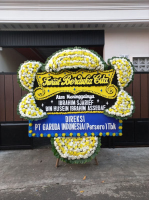 Papan Bunga Duka di Kelulome