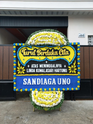 Papan Bunga Duka di Kelulome